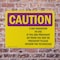 Signmission Radiation & Laser Sign, 10 in H x 14 in W, Plastic, Rectangle OS-2PACK-CR-P-1014-L-10217 - alternate 3